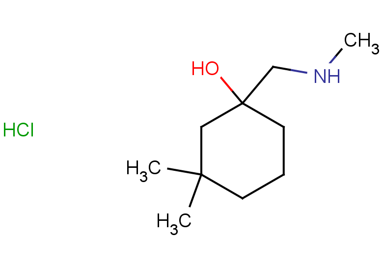 3,3-dimethyl-1-[(methylamino)methyl]cyclohexan-1-ol hydrochloride