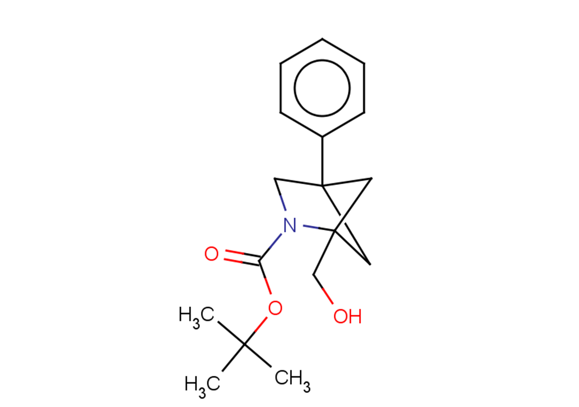 tert-butyl 1-(hydroxymethyl)-4-phenyl-2-azabicyclo[2.1.1]hexane-2-carboxylate
