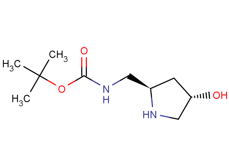 tert-butyl N-{[(2R,4S)-4-hydroxypyrrolidin-2-yl]methyl}carbamate