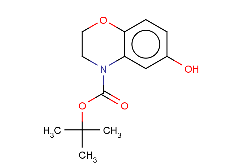 tert-butyl 6-hydroxy-3,4-dihydro-2H-1,4-benzoxazine-4-carboxylate