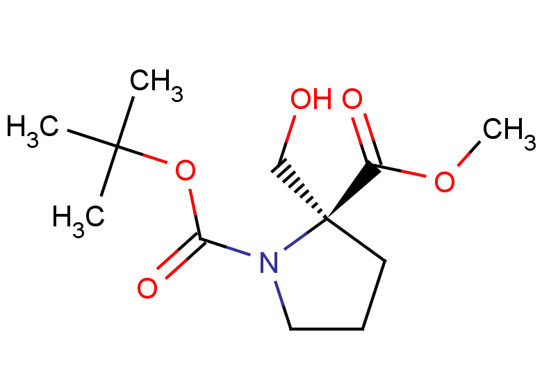 1-tert-butyl 2-methyl (2S)-2-(hydroxymethyl)pyrrolidine-1,2-dicarboxylate