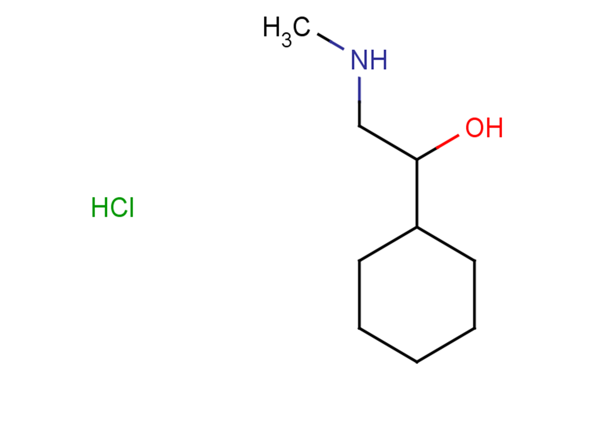 1-cyclohexyl-2-(methylamino)ethan-1-ol hydrochloride