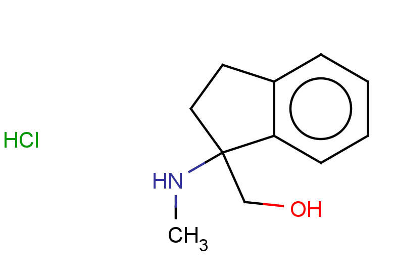 [1-(methylamino)-2,3-dihydro-1H-inden-1-yl]methanol hydrochloride
