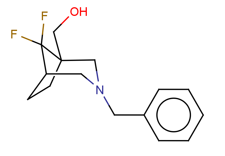 {3-benzyl-8,8-difluoro-3-azabicyclo[3.2.1]octan-1-yl}methanol