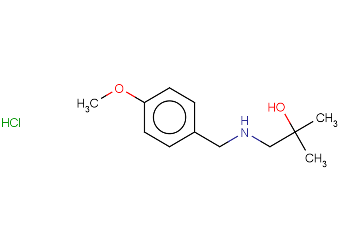 1-{[(4-methoxyphenyl)methyl]amino}-2-methylpropan-2-ol hydrochloride