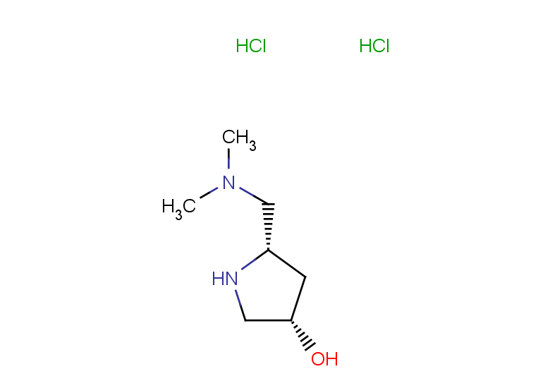 (3S,5S)-5-[(dimethylamino)methyl]pyrrolidin-3-ol dihydrochloride