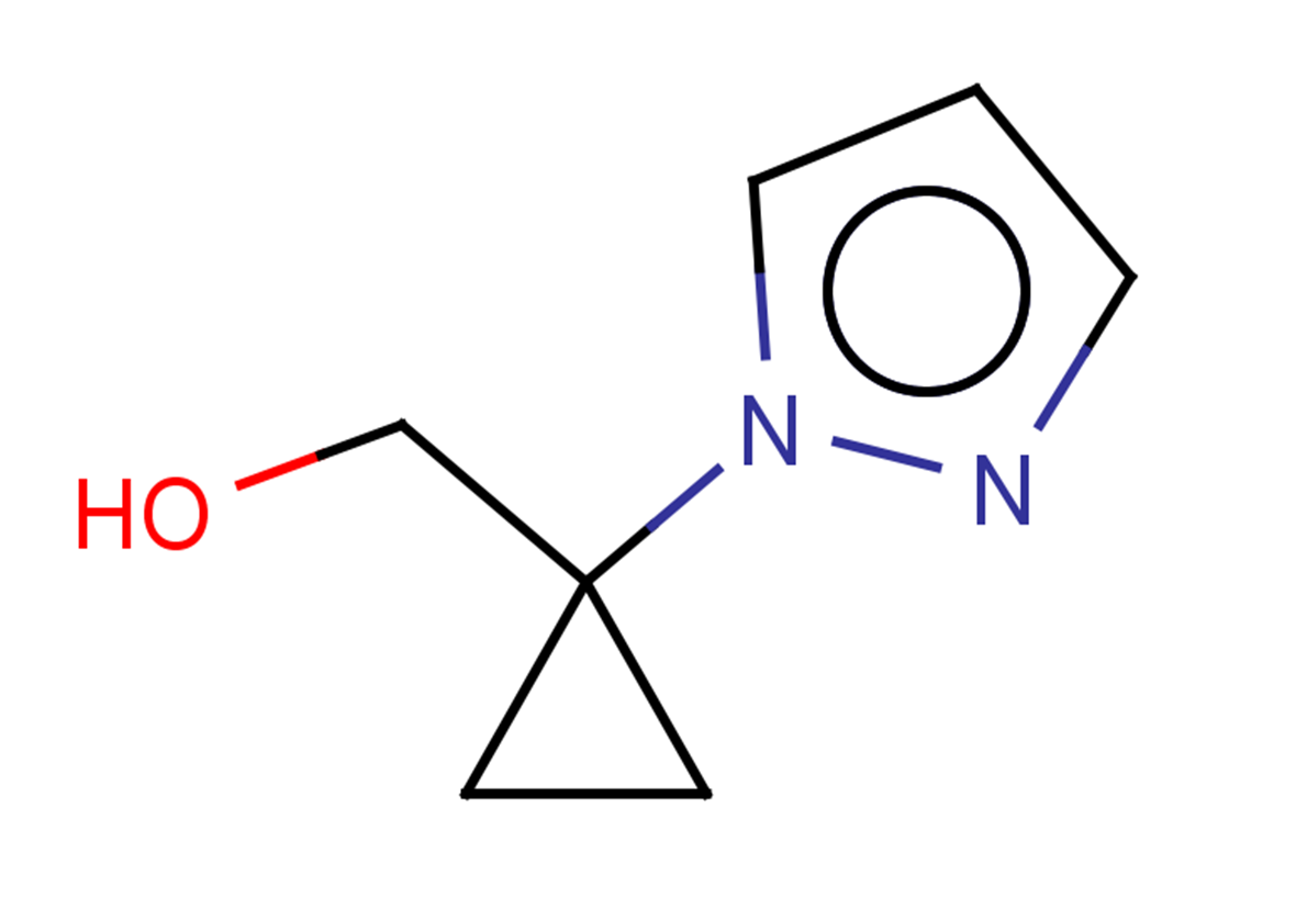 [1-(1H-pyrazol-1-yl)cyclopropyl]methanol