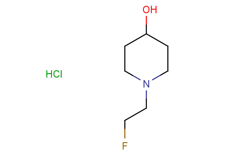 1-(2-fluoroethyl)piperidin-4-ol hydrochloride