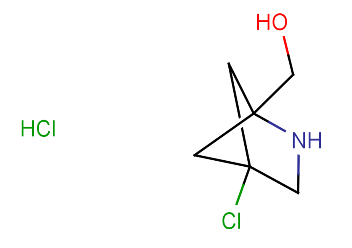 {4-chloro-2-azabicyclo[2.1.1]hexan-1-yl}methanol hydrochloride