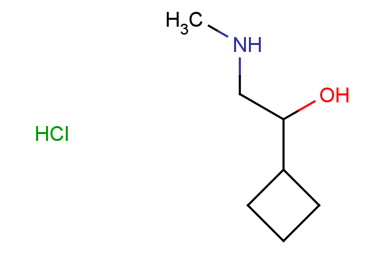 1-cyclobutyl-2-(methylamino)ethan-1-ol hydrochloride