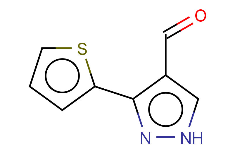 3-(thiophen-2-yl)-1H-pyrazole-4-carbaldehyde