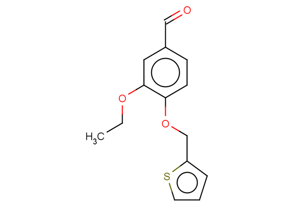 3-ethoxy-4-(thiophen-2-ylmethoxy)benzaldehyde