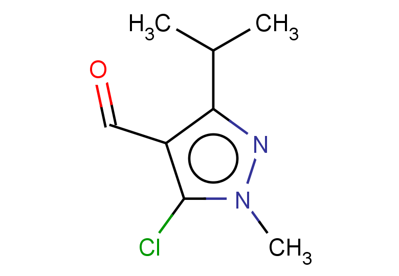 5-chloro-1-methyl-3-(propan-2-yl)-1H-pyrazole-4-carbaldehyde