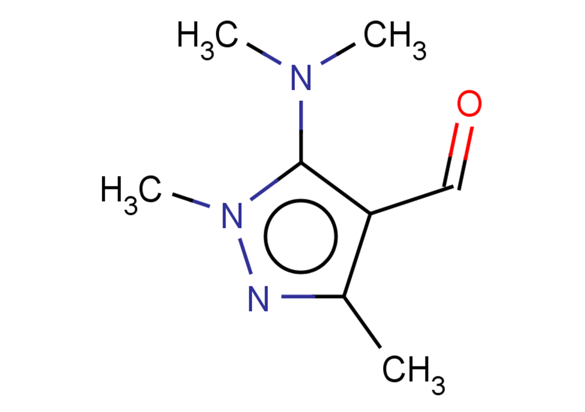 5-(dimethylamino)-1,3-dimethyl-1H-pyrazole-4-carbaldehyde