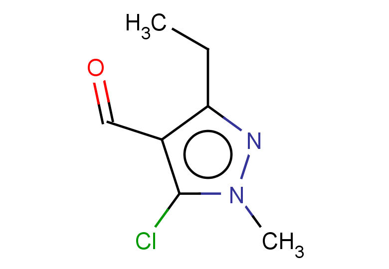 5-chloro-3-ethyl-1-methyl-1H-pyrazole-4-carbaldehyde