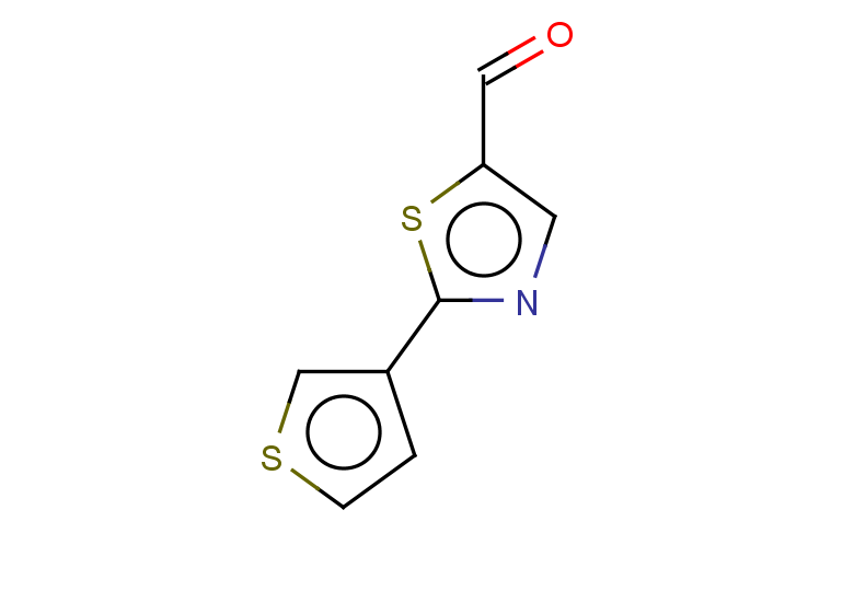 2-(thiophen-3-yl)-1,3-thiazole-5-carbaldehyde