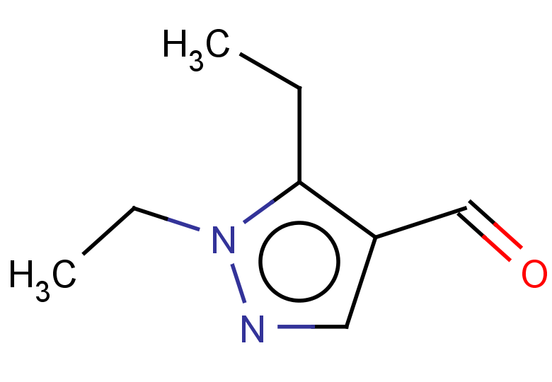 1,5-diethyl-1H-pyrazole-4-carbaldehyde