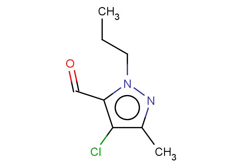 4-chloro-3-methyl-1-propyl-1H-pyrazole-5-carbaldehyde
