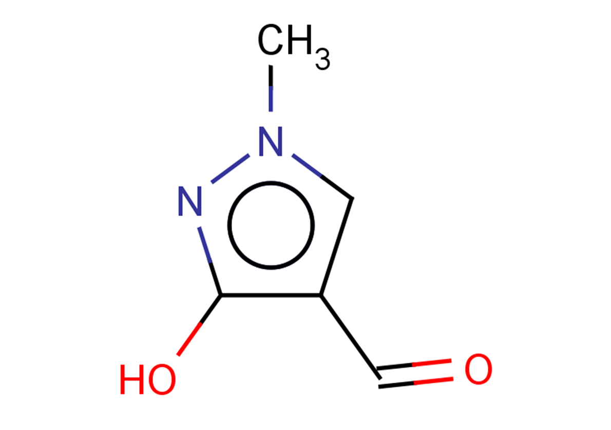 3-hydroxy-1-methyl-1H-pyrazole-4-carbaldehyde