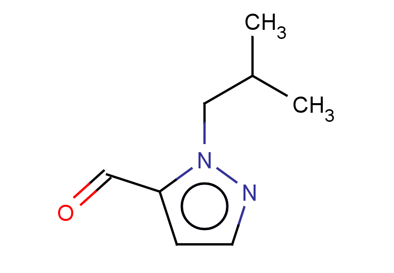 1-(2-methylpropyl)-1H-pyrazole-5-carbaldehyde