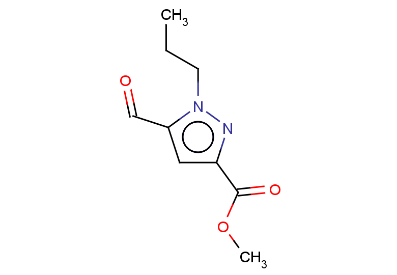 methyl 5-formyl-1-propyl-1H-pyrazole-3-carboxylate