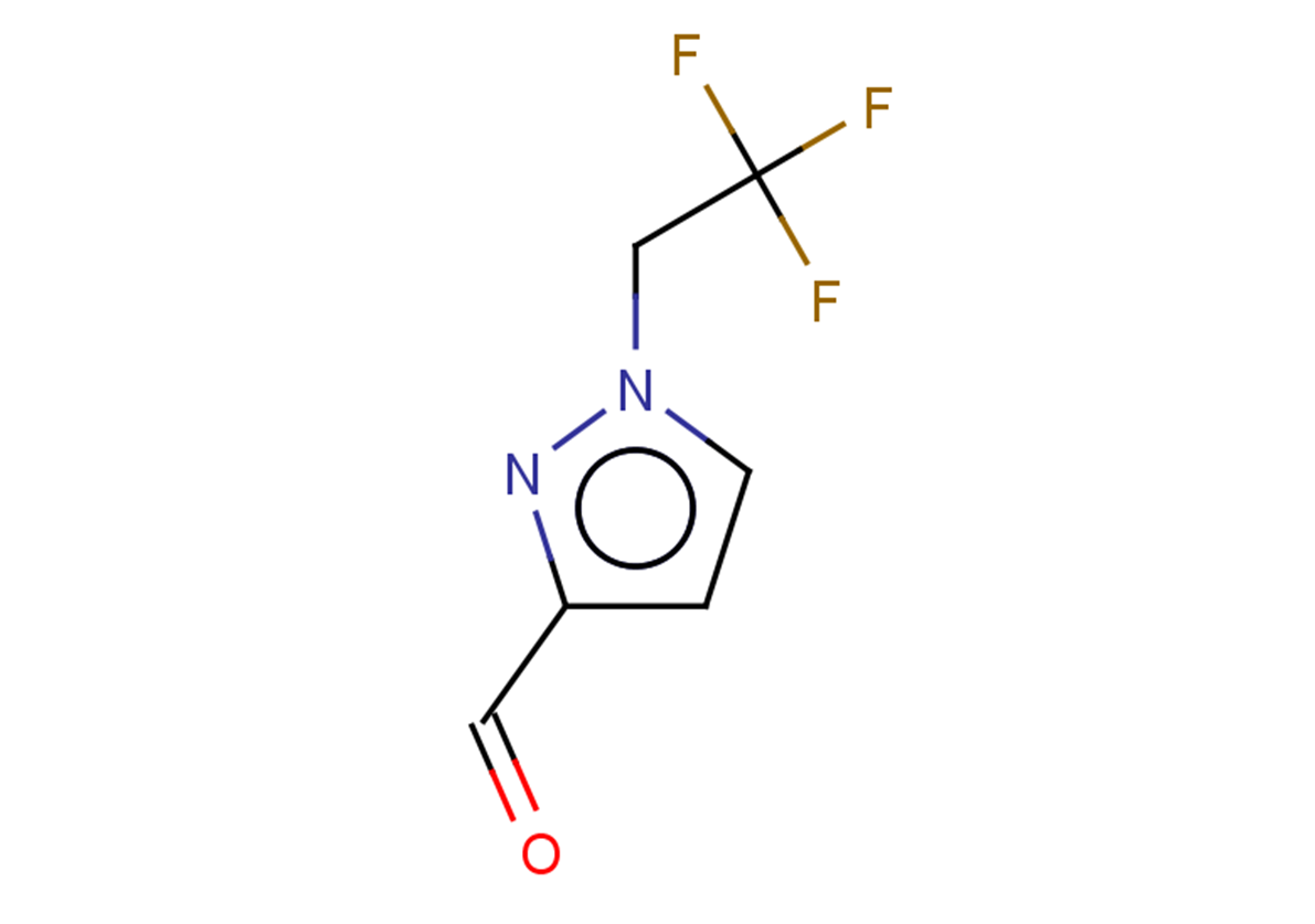 1-(2,2,2-trifluoroethyl)-1H-pyrazole-3-carbaldehyde