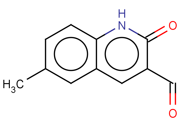 6-methyl-2-oxo-1,2-dihydroquinoline-3-carbaldehyde