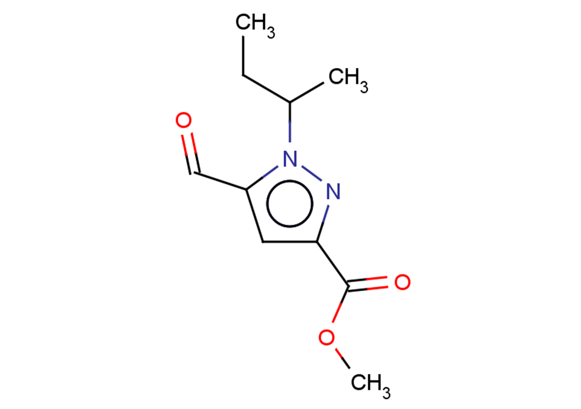 methyl 1-(butan-2-yl)-5-formyl-1H-pyrazole-3-carboxylate