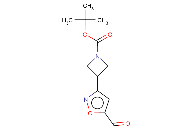tert-butyl 3-(5-formyl-1,2-oxazol-3-yl)azetidine-1-carboxylate