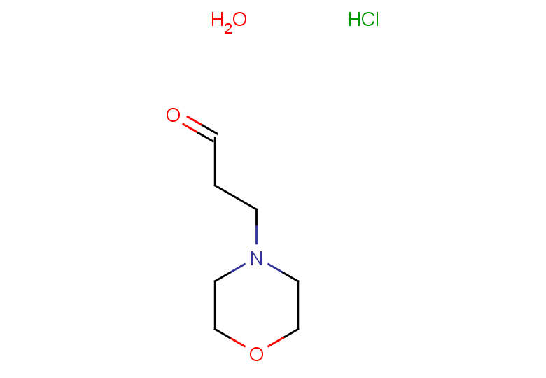 3-(morpholin-4-yl)propanal hydrate hydrochloride