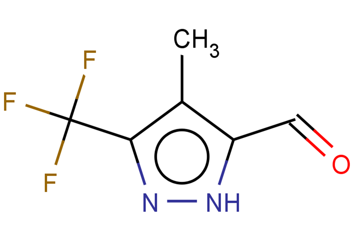 4-methyl-3-(trifluoromethyl)-1H-pyrazole-5-carbaldehyde