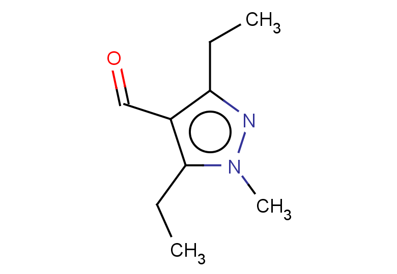 3,5-diethyl-1-methyl-1H-pyrazole-4-carbaldehyde