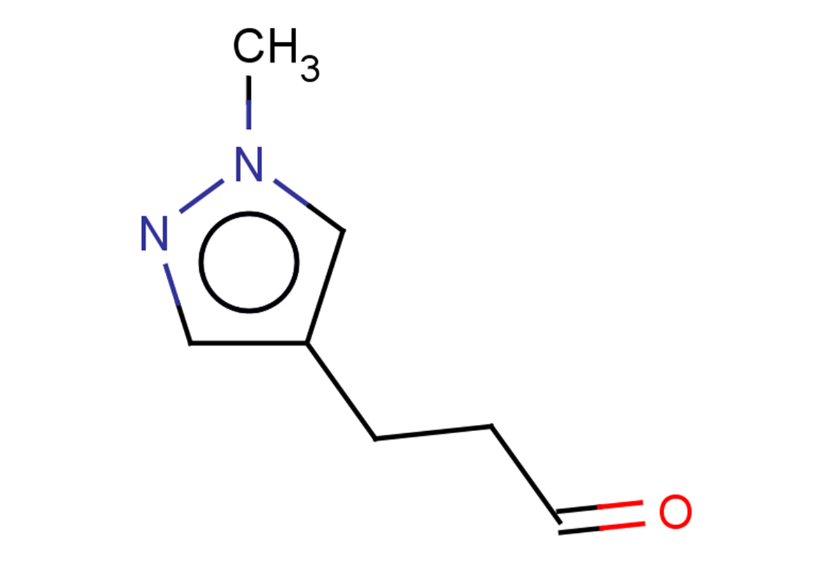 3-(1-methyl-1H-pyrazol-4-yl)propanal