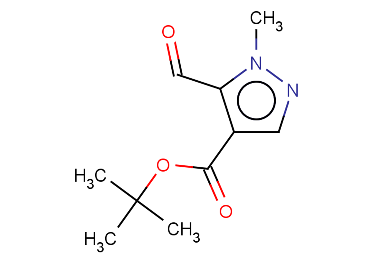 tert-butyl 5-formyl-1-methyl-1H-pyrazole-4-carboxylate