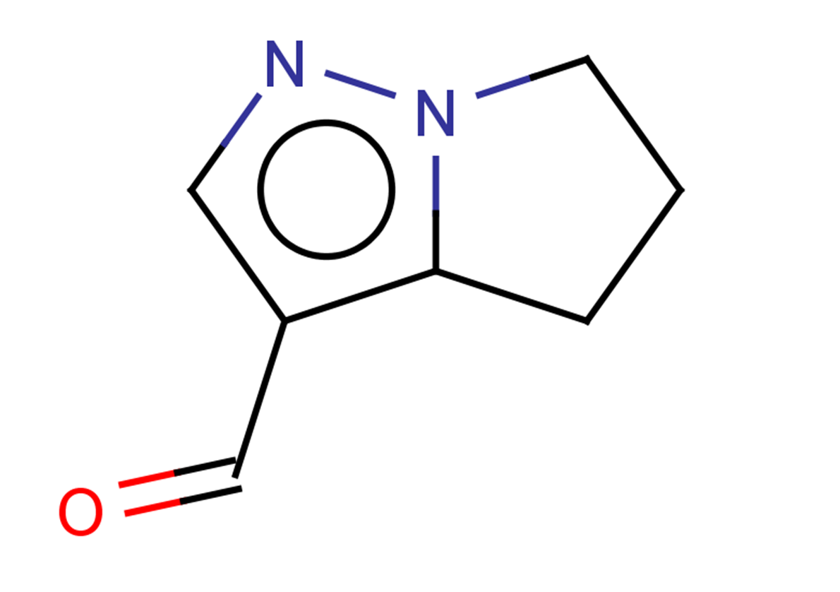 4H,5H,6H-pyrrolo[1,2-b]pyrazole-3-carbaldehyde