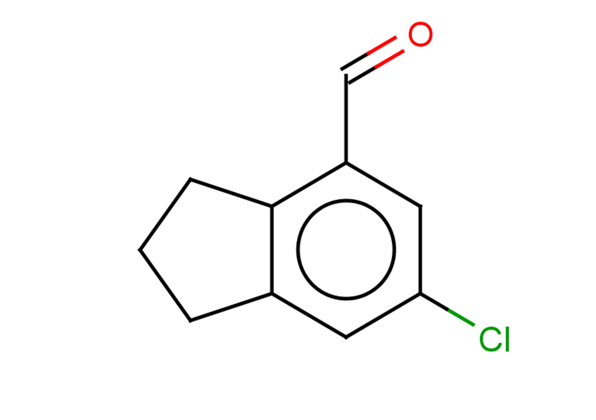 6-chloro-2,3-dihydro-1H-indene-4-carbaldehyde
