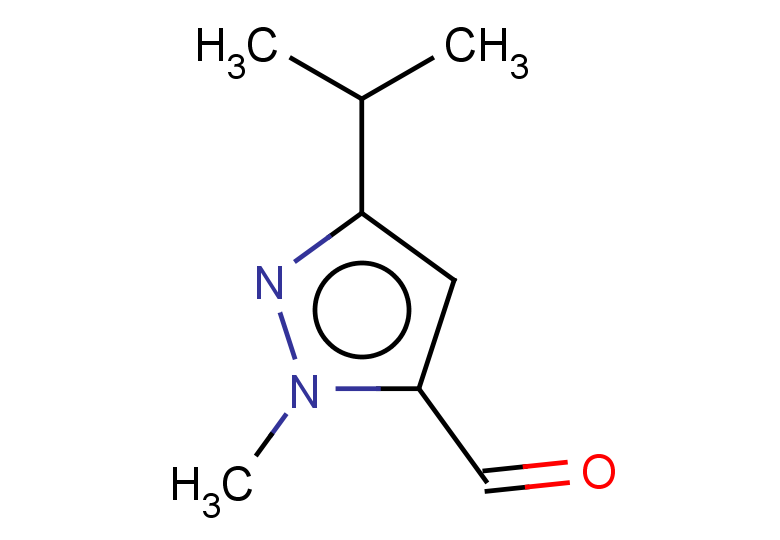 1-methyl-3-(propan-2-yl)-1H-pyrazole-5-carbaldehyde