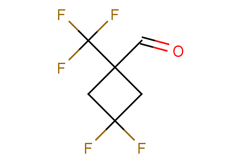 3,3-difluoro-1-(trifluoromethyl)cyclobutane-1-carbaldehyde