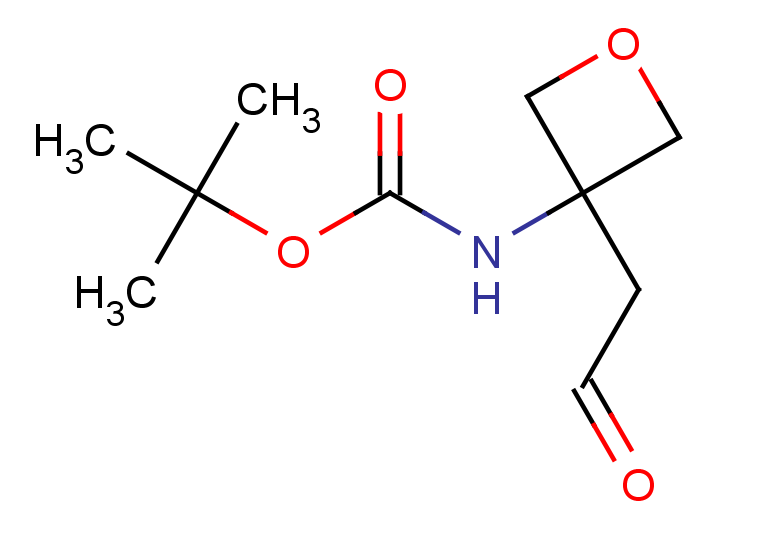 tert-butyl N-[3-(2-oxoethyl)oxetan-3-yl]carbamate
