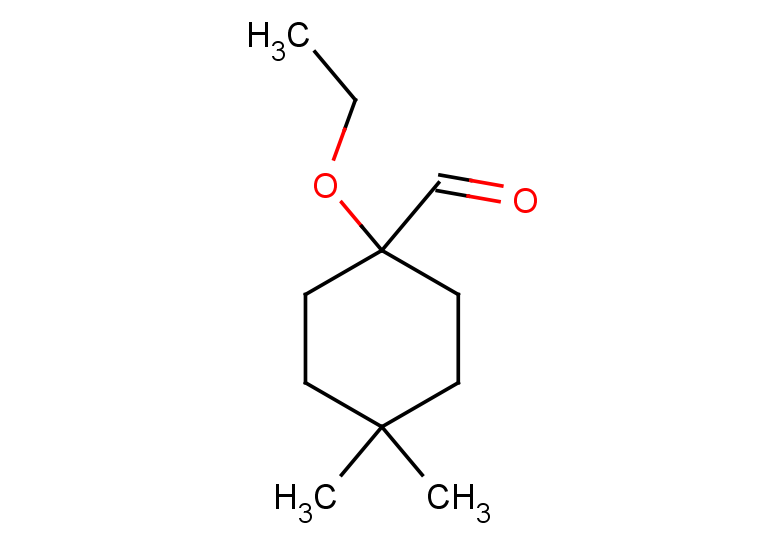 1-ethoxy-4,4-dimethylcyclohexane-1-carbaldehyde