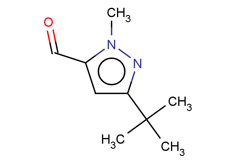 3-tert-butyl-1-methyl-1H-pyrazole-5-carbaldehyde