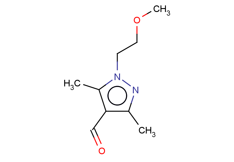 1-(2-methoxyethyl)-3,5-dimethyl-1H-pyrazole-4-carbaldehyde