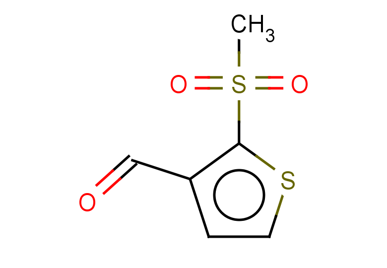 2-methanesulfonylthiophene-3-carbaldehyde