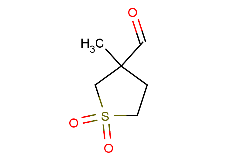 3-methyl-1,1-dioxo-1lambda6-thiolane-3-carbaldehyde