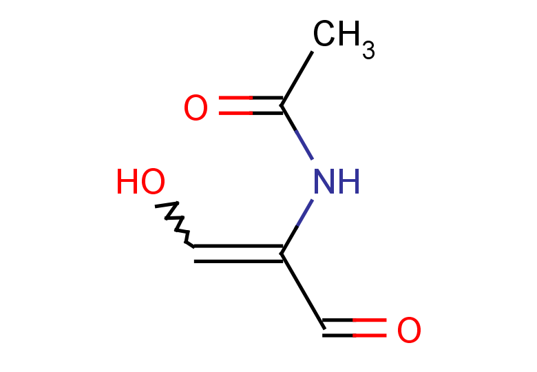 N-(1-hydroxy-3-oxoprop-1-en-2-yl)acetamide
