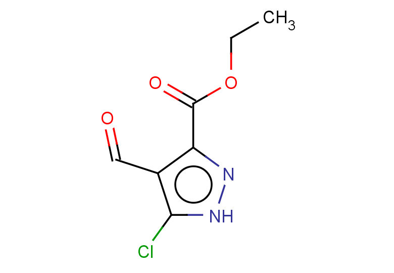 ethyl 5-chloro-4-formyl-1H-pyrazole-3-carboxylate