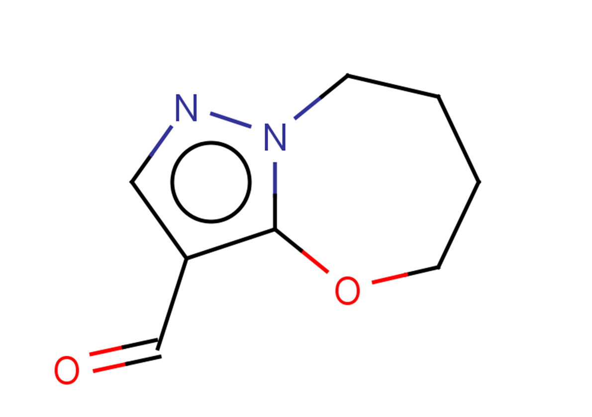 5H,6H,7H,8H-pyrazolo[3,2-b][1,3]oxazepine-3-carbaldehyde