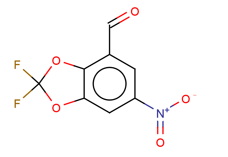 2,2-difluoro-6-nitro-2H-1,3-benzodioxole-4-carbaldehyde