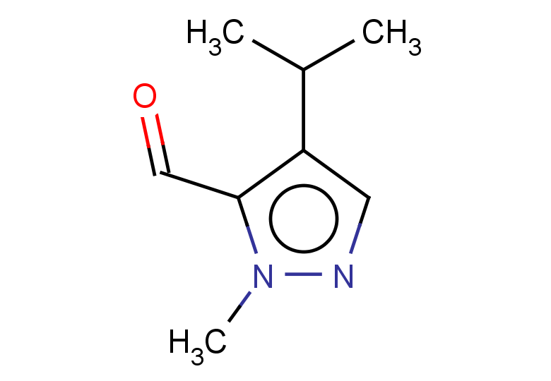 1-methyl-4-(propan-2-yl)-1H-pyrazole-5-carbaldehyde