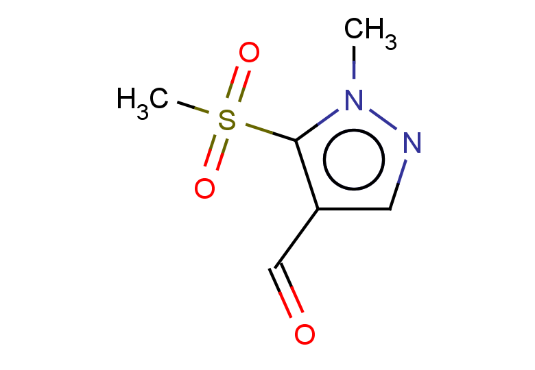 5-methanesulfonyl-1-methyl-1H-pyrazole-4-carbaldehyde